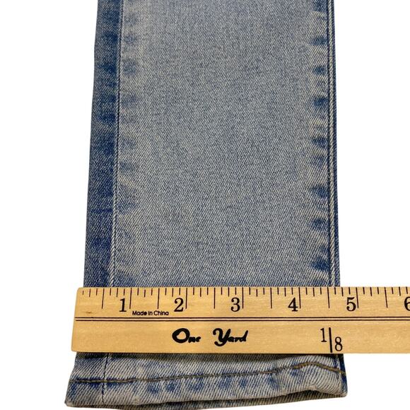 Levis Made & Crafted 2 Tone High Rise Skinny Jeans Womens 28x30 Japanese Denim - Picture 12 of 12